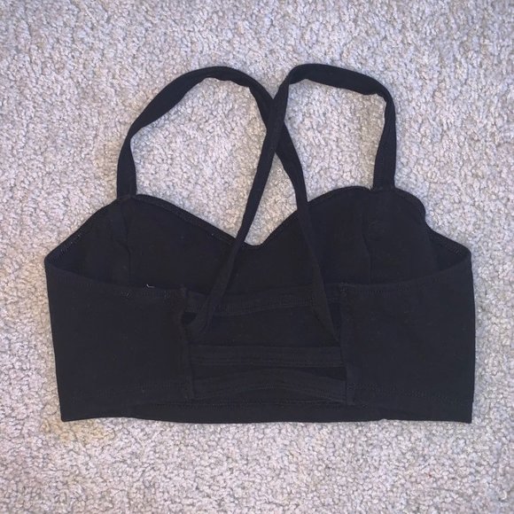 Garage Black Crop Top Small - Picture 2 of 3